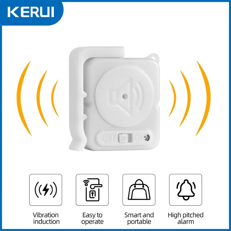 KERUI Kabellose Vibrations-Ala – Wireless Door Sensor Bewertung und Preis