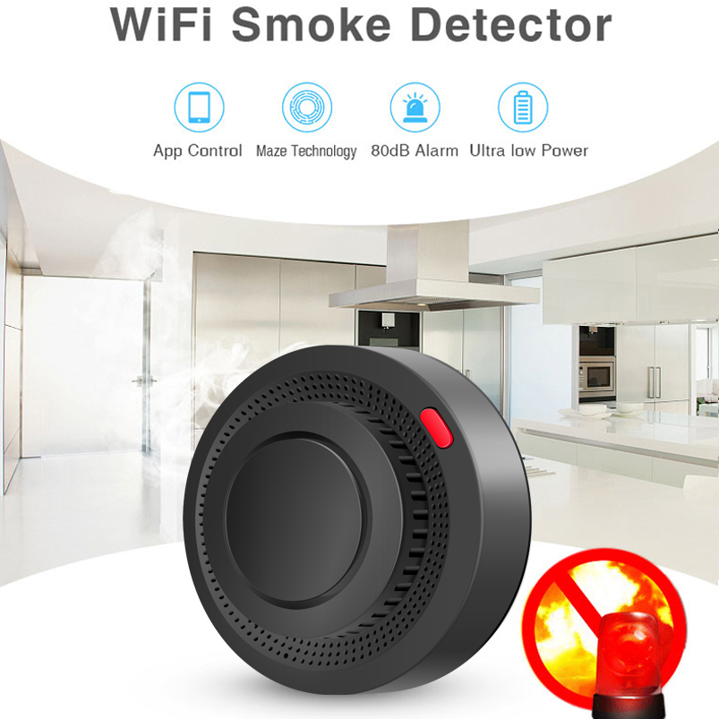 2,4G WLAN-Rauchmelder, kabello – Smart Smoke Detector Bewertung und Preis