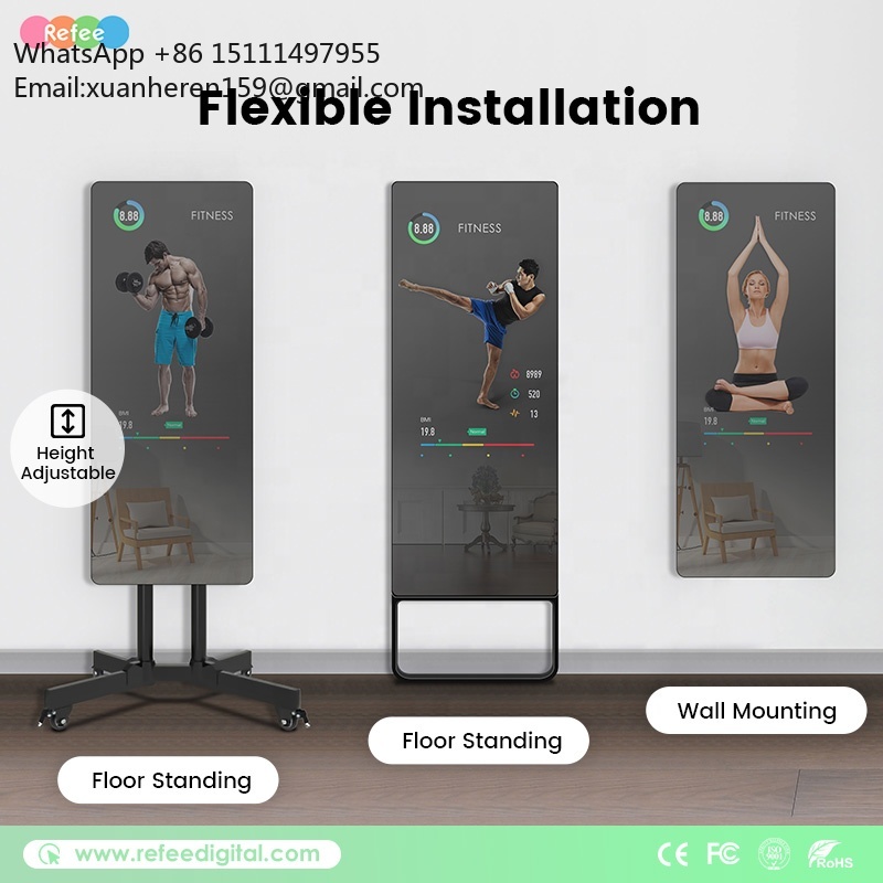 Touchscreen Personal Trainer S – Smart Home Gym Mirror Bewertung und Preis