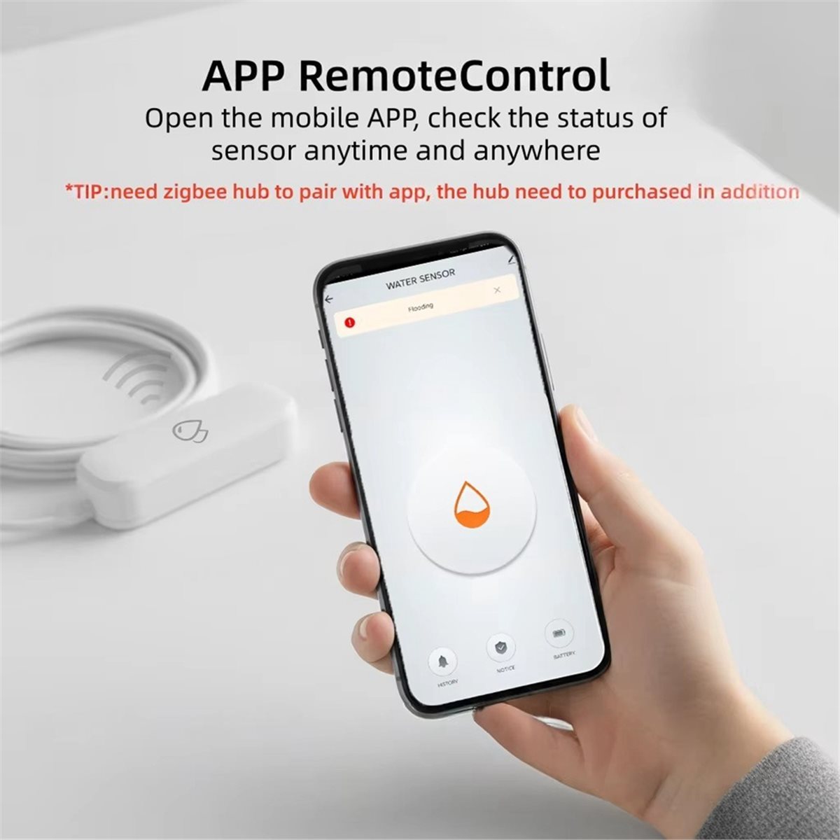 Kompatibler ZigBee Wasserleck- – Smart Home Life Bewertung und Preis