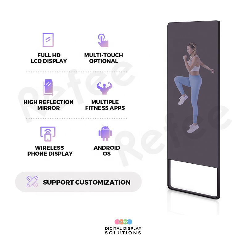 Home Smart Digital Mirror Andr – Smart Home Gym Mirror Bewertung und Preis